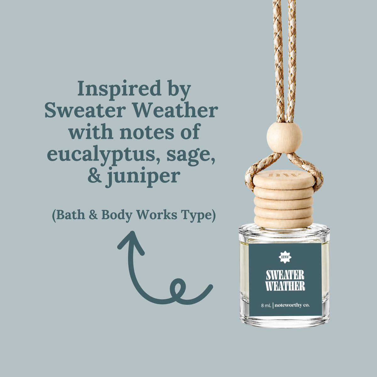 Fall Scented Glass Car Diffusers