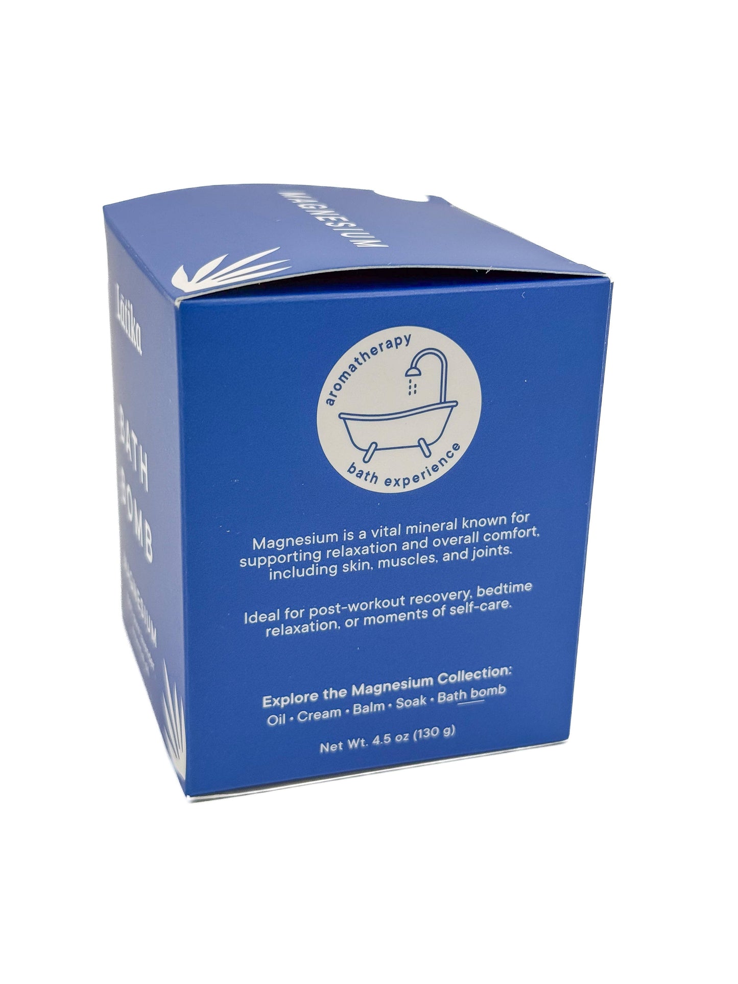 Latika Beauty - Magnesium Bath Bomb for Relaxation, Muscle Recovery, Sleep 