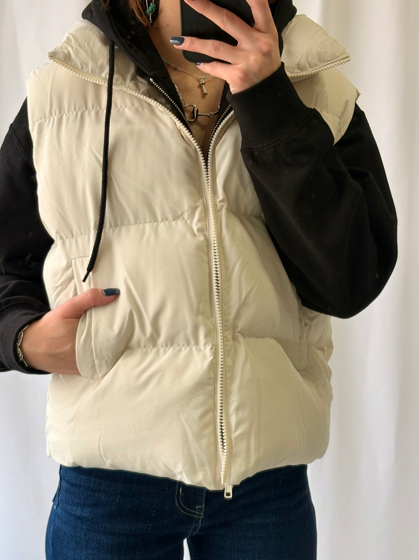 Bluivy - ZIPPER FRONT PUFFER VEST