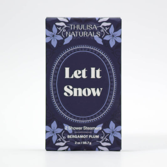 Thulisa Naturals™  | Bath + Body - Christmas Shower steamers | 2 Pack Gift Set | Bergamot Plum