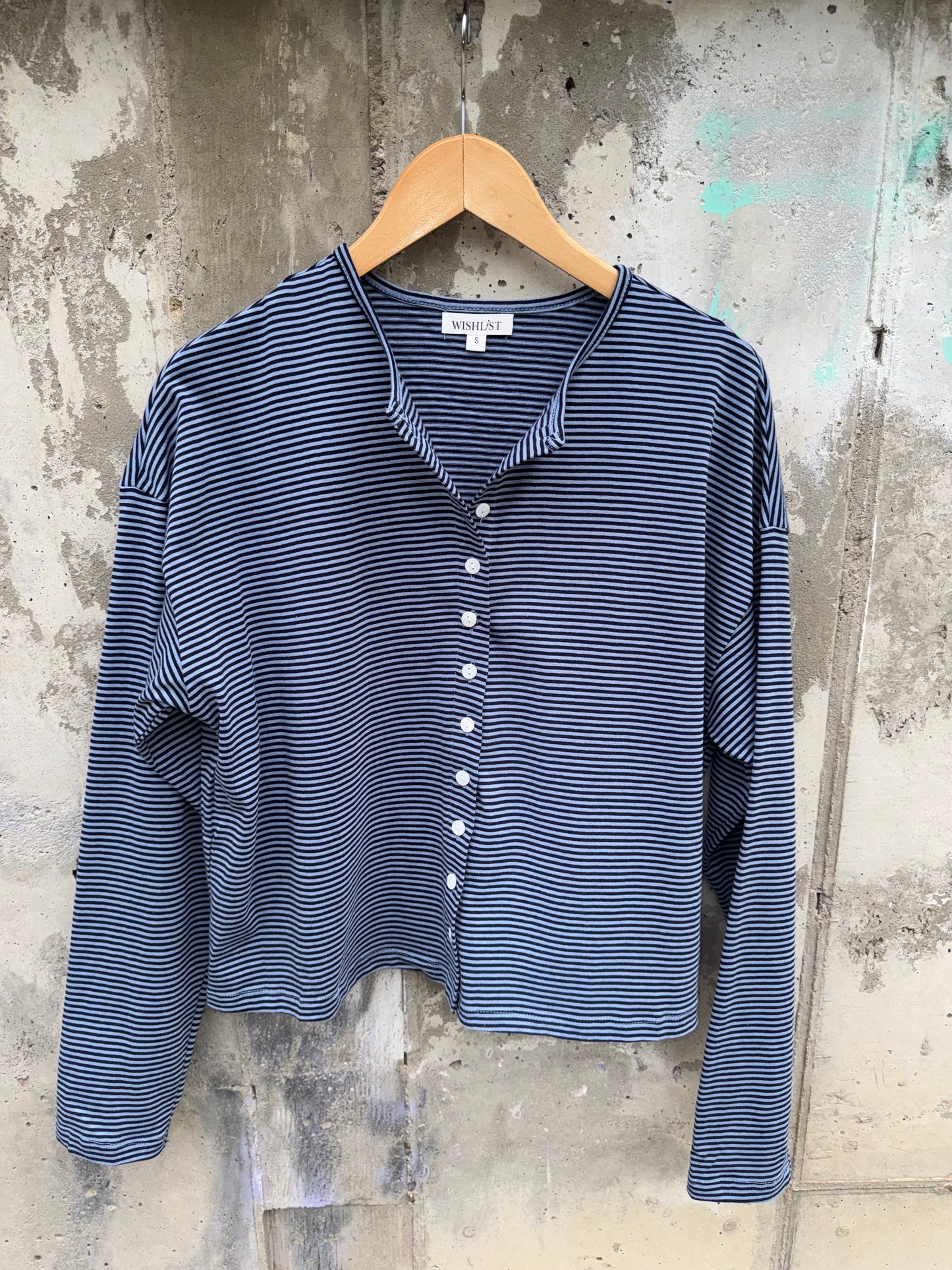 Wishlist - Striped Button-up Top