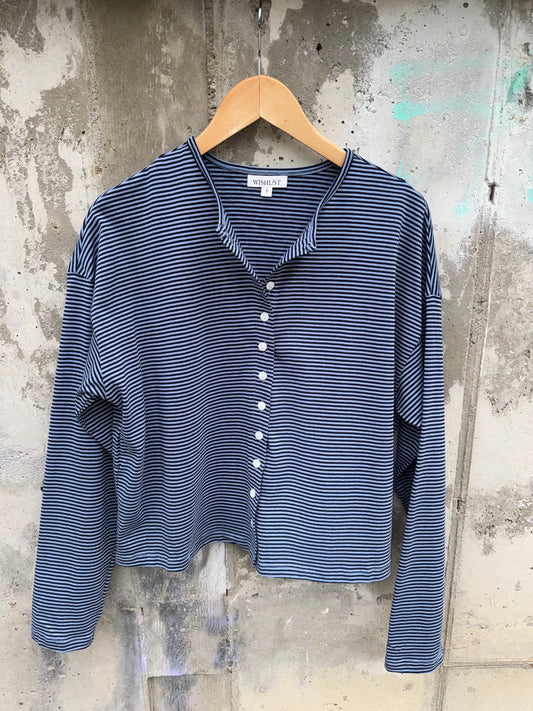 Wishlist - Striped Button-up Top
