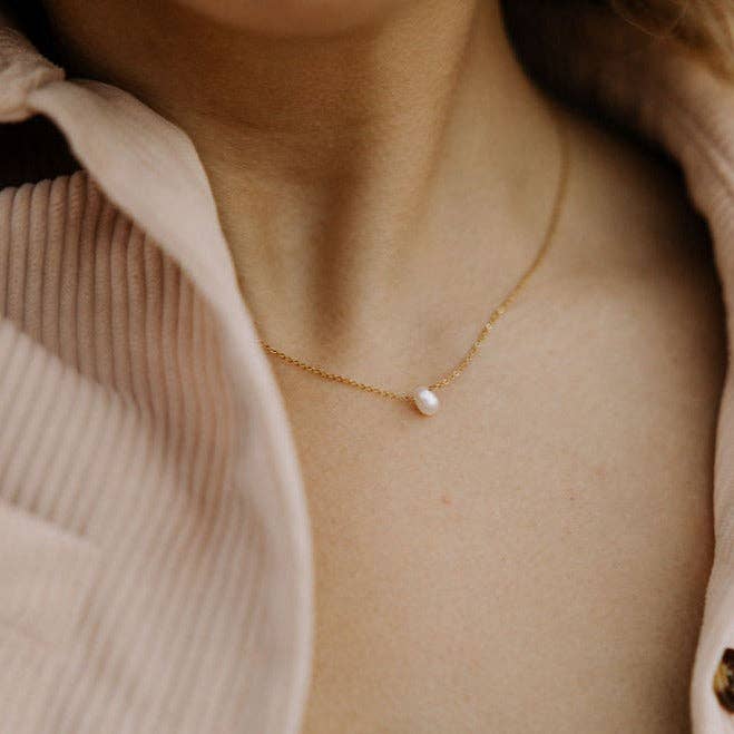 Everyday Pearl Necklace
