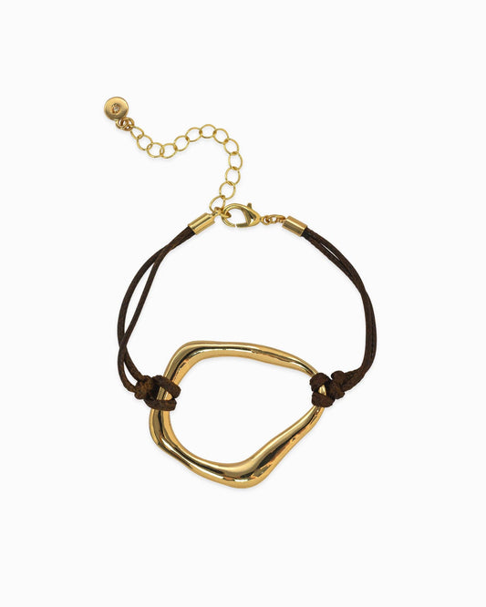 Sessori - Abstract Wave Cord Bracelet