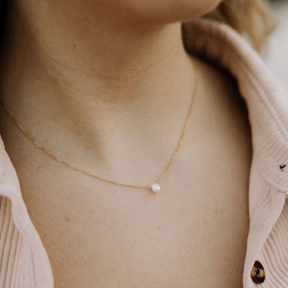 Everyday Pearl Necklace