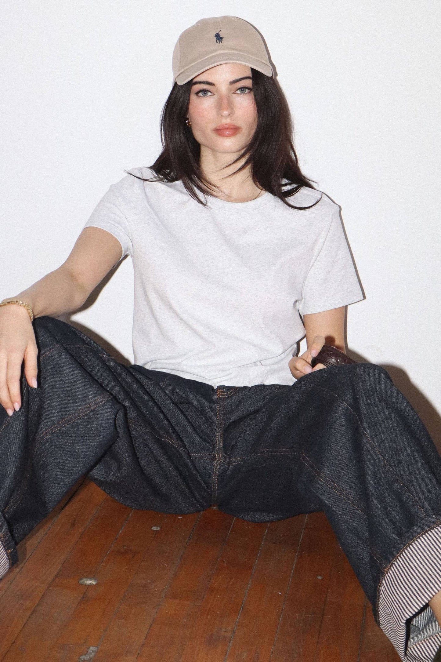 Bailey Rose - Lace Trim Short Sleeve Tee