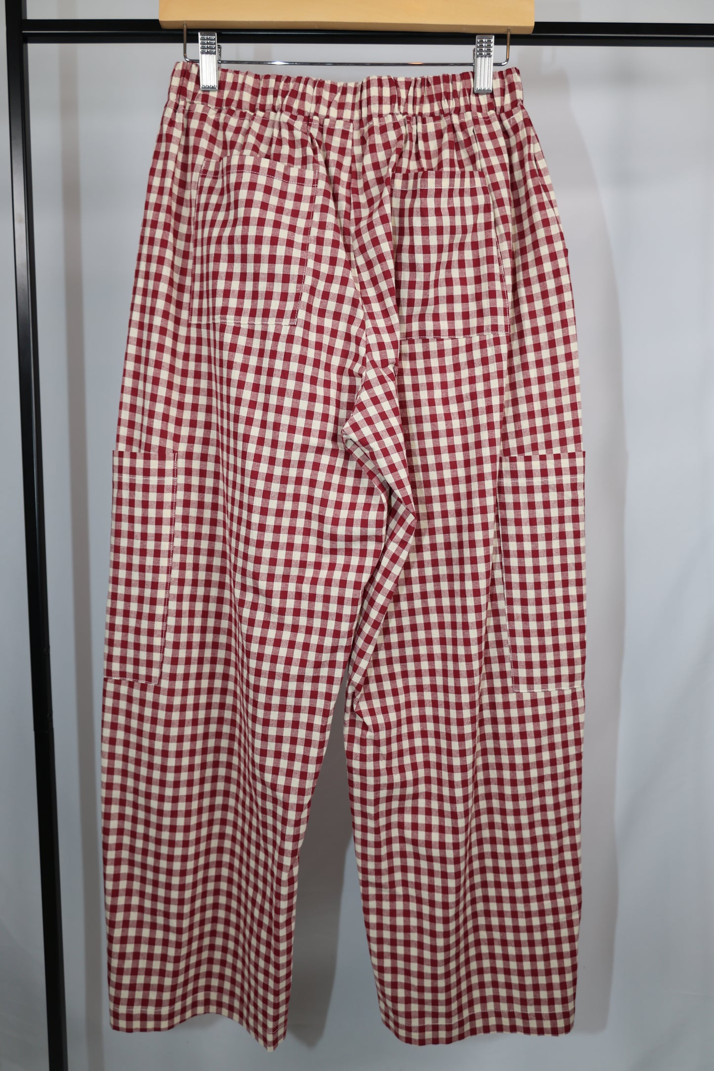 Wishlist - Cherry/Cream Checker Pants
