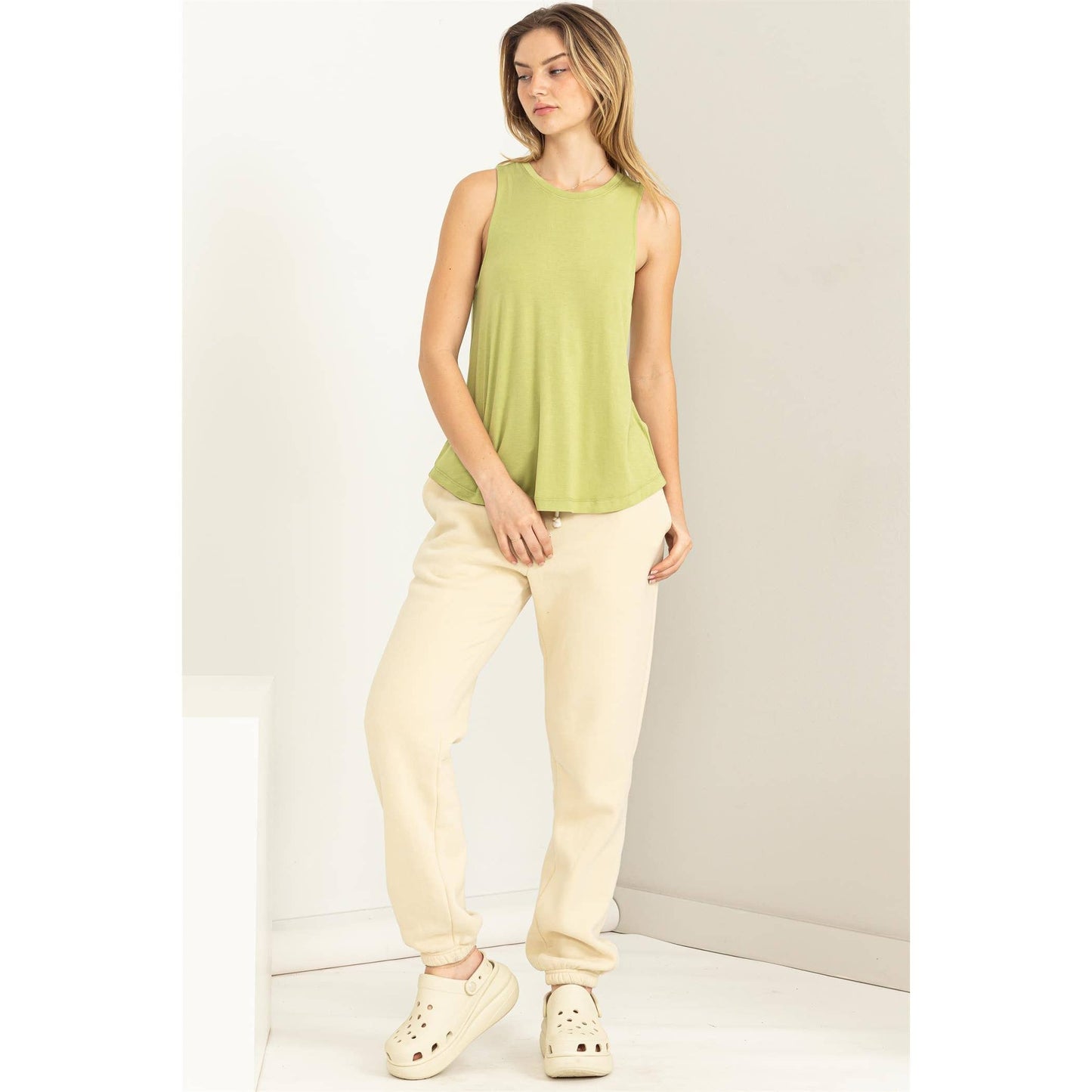 HYFVE-Sleeveless athleisure Tank Top