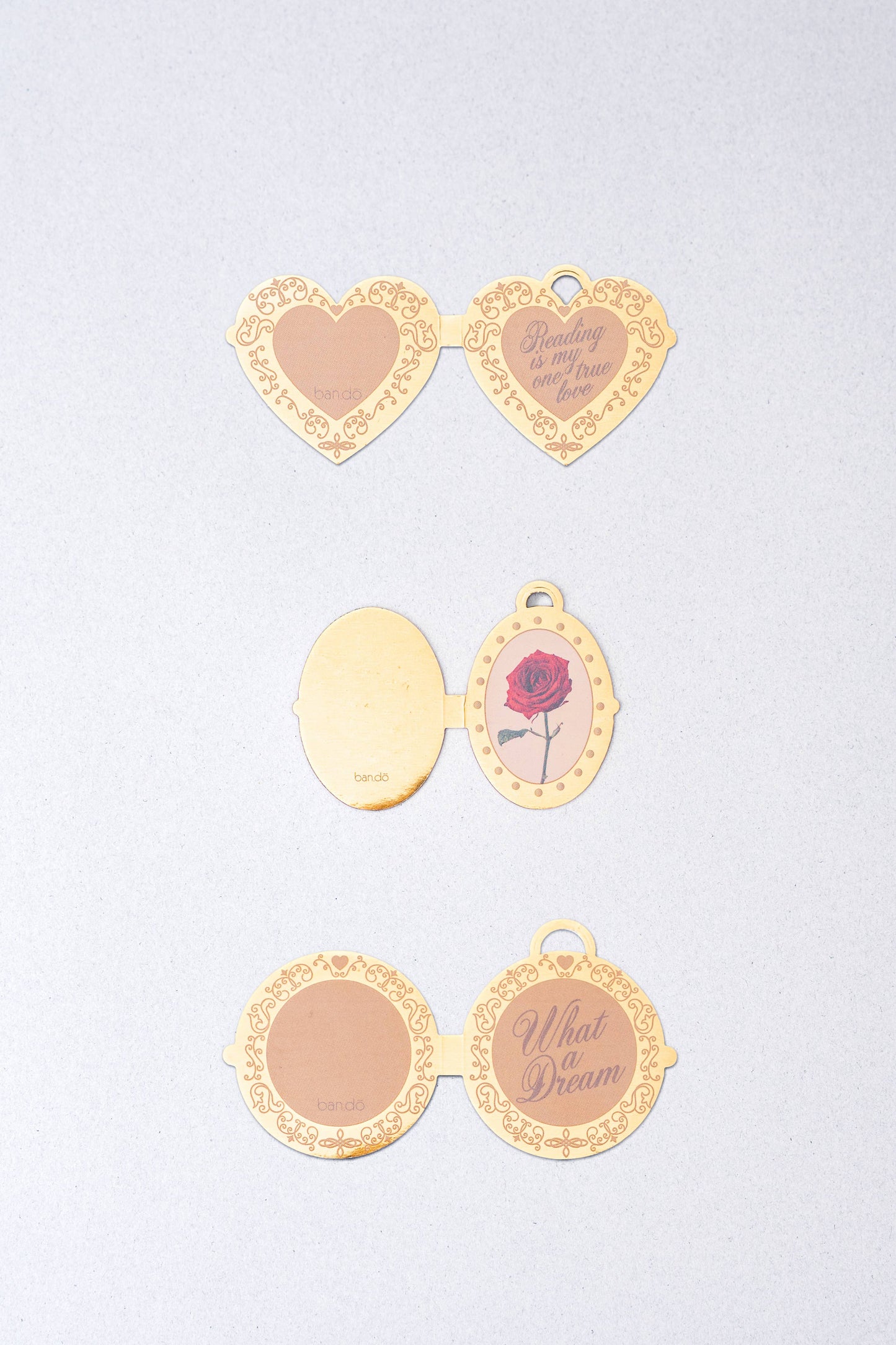 Ban.do - Magnetic Bookmarks, Lockets