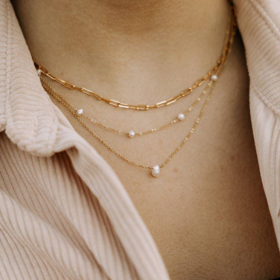 Everyday Pearl Necklace