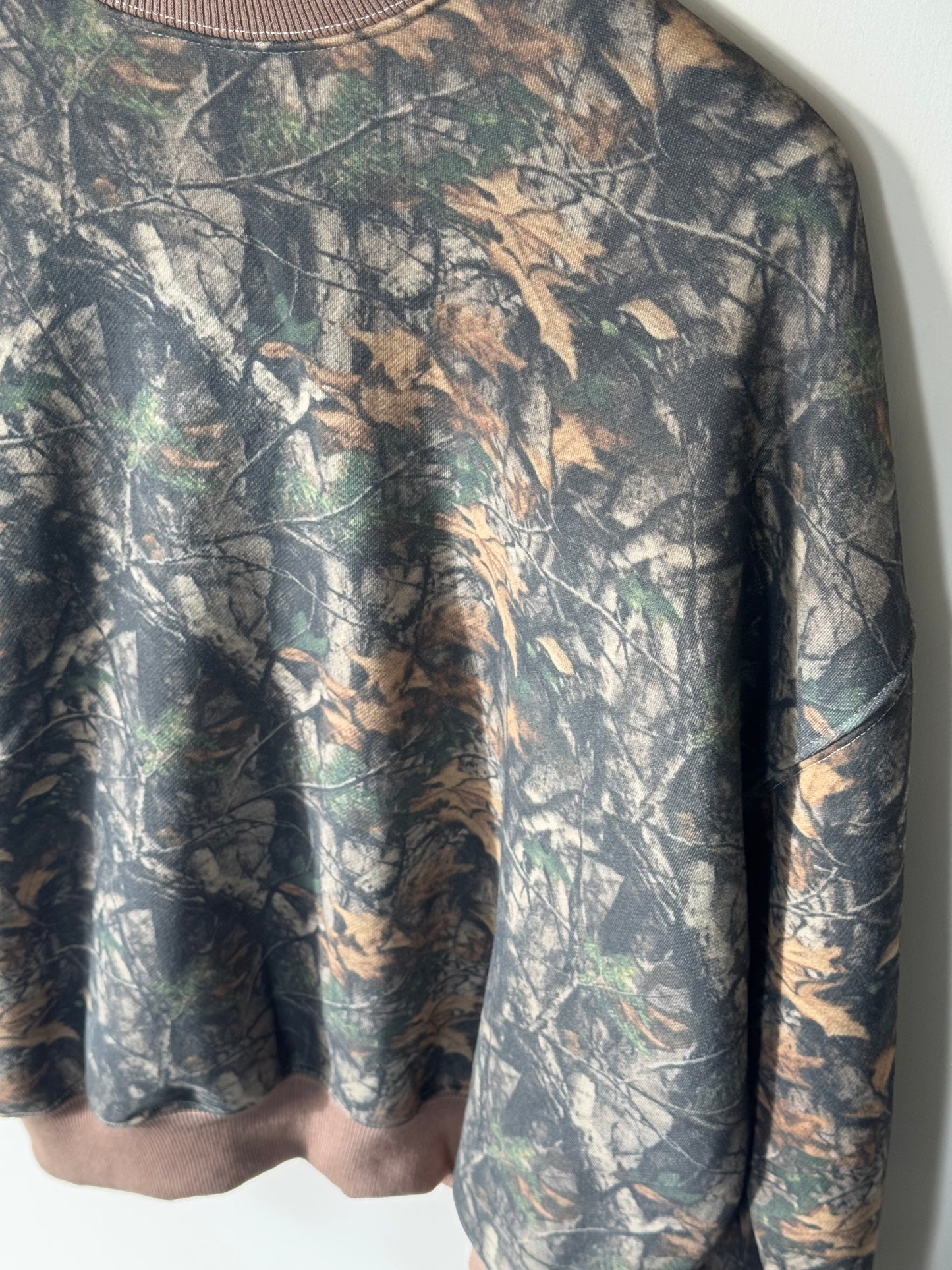 TicToc - Bayou Camo Fleece Crewneck Sweatshirt