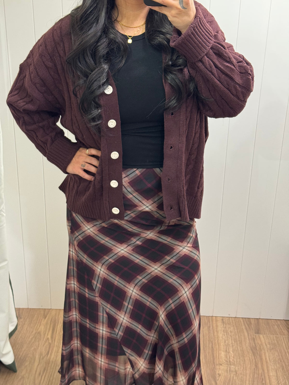 Bet On Me open button front cardigan