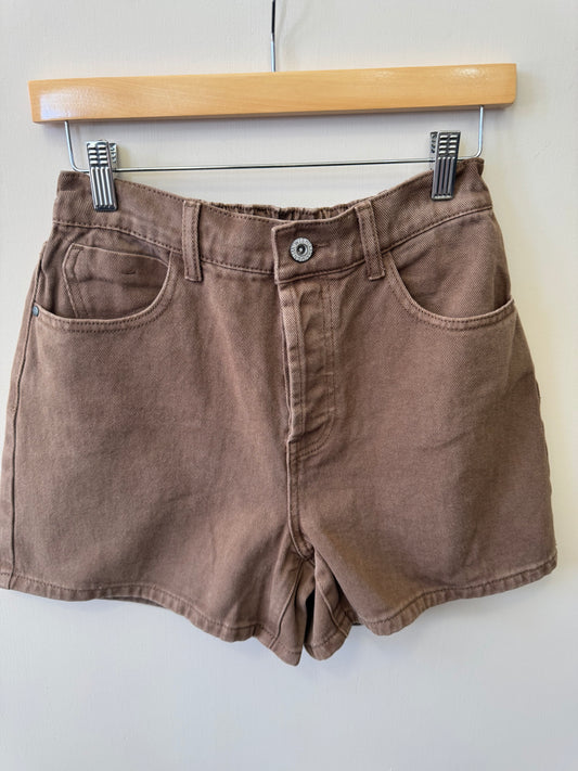 Wishlist - Brown Classic Denim Shorts 100% Cotton
