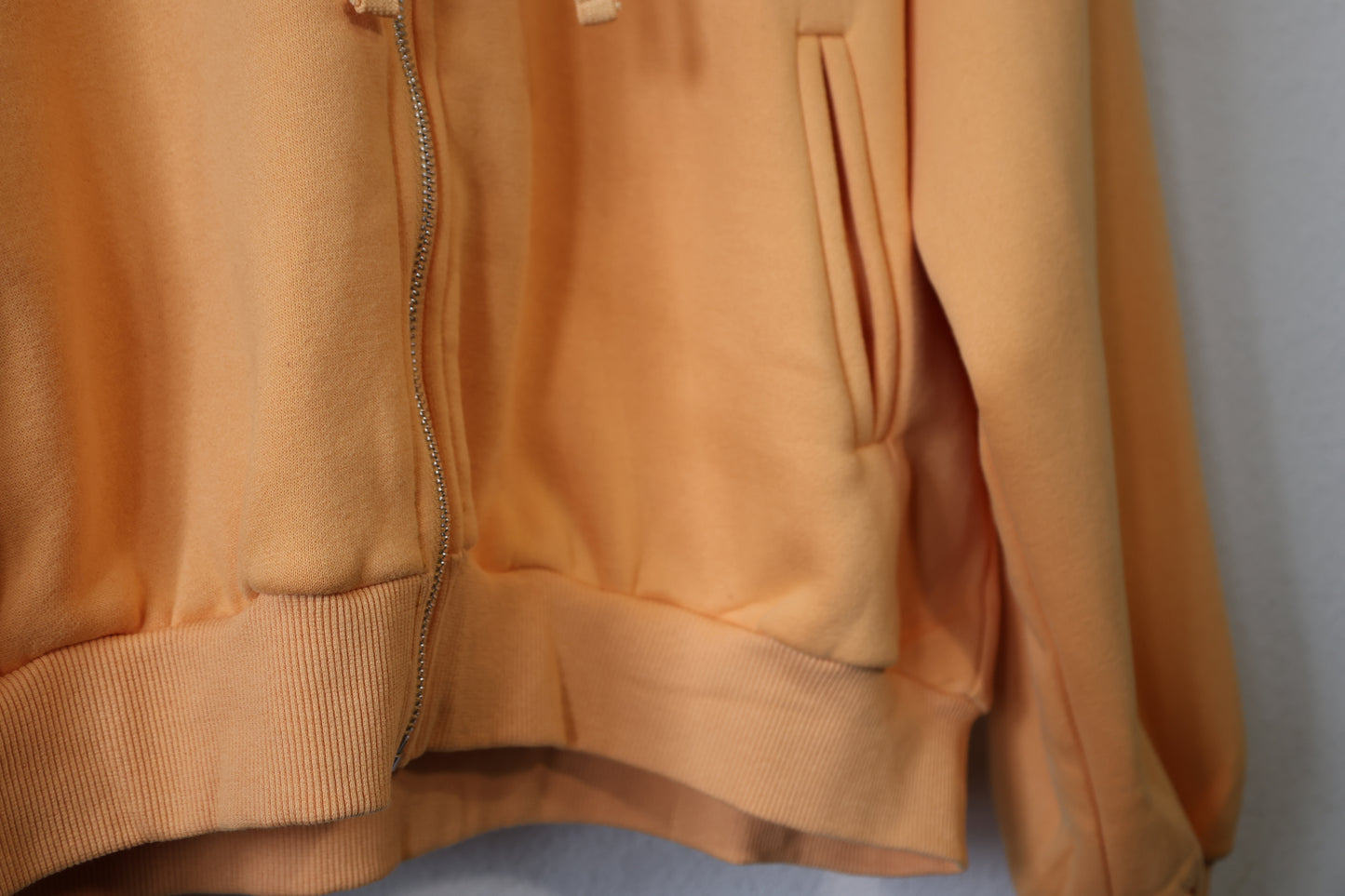 TICTOC - UNIVERSITY Plush Fleece Loose Fit Zip Up Hoodie With Pockets