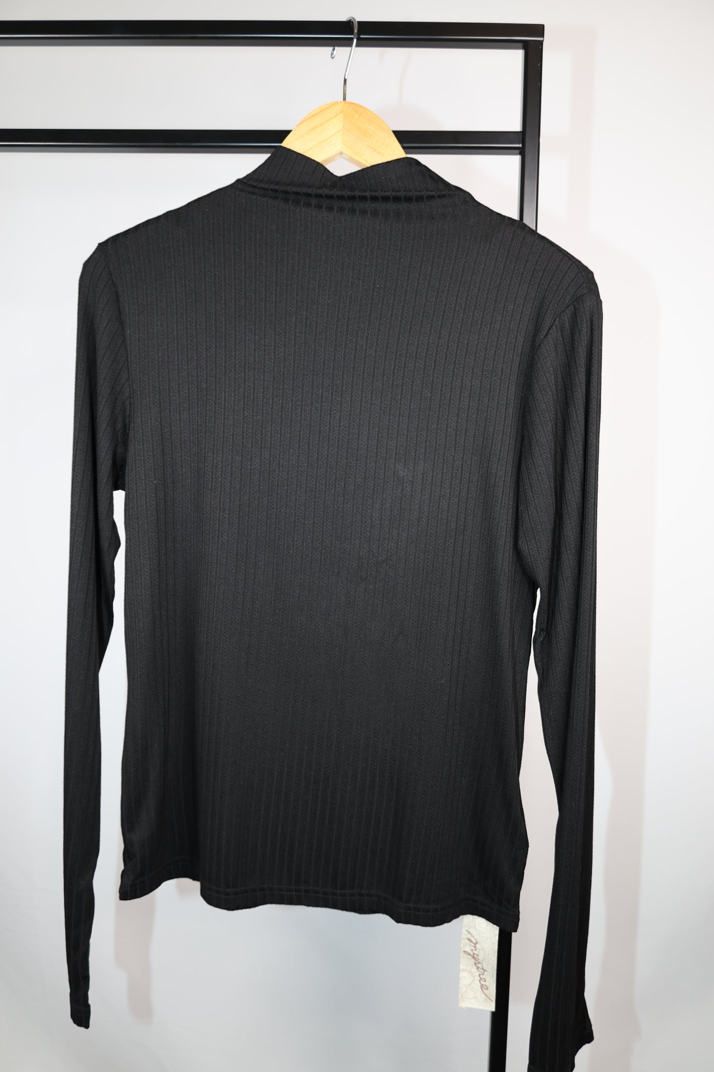 Come Find Me mock neck long sleeve top