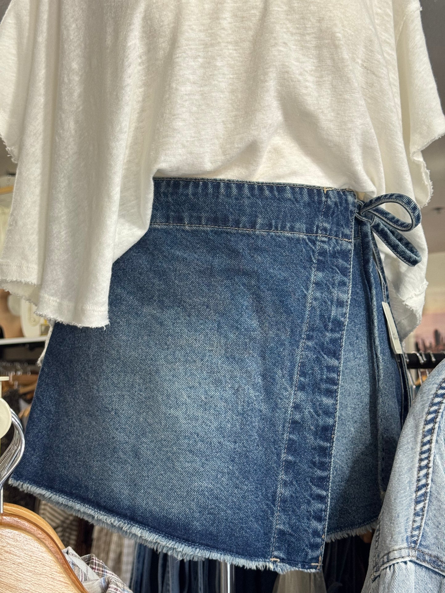 Free People - Emmy Denim Skort
