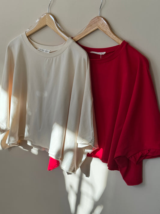 Rae Mode - Oversized Boxy Tee 95% Cotton