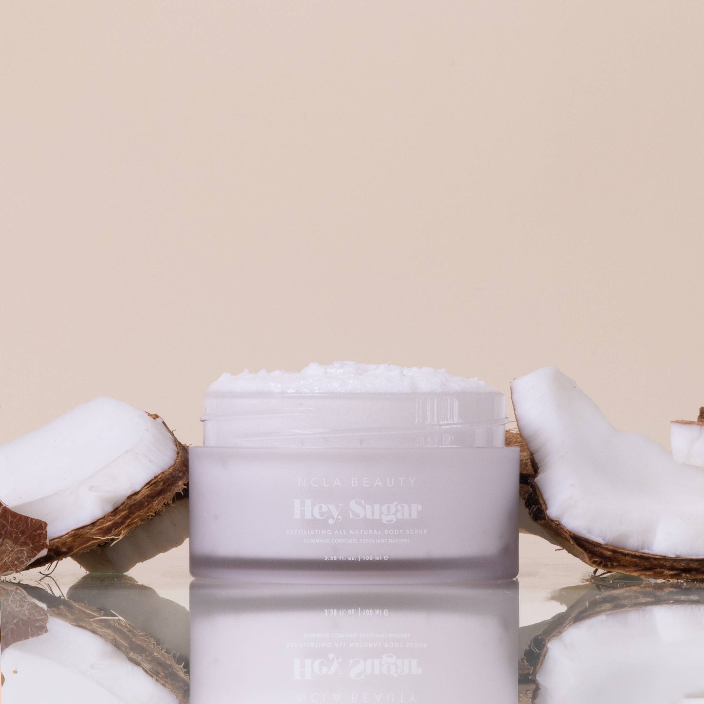 NCLA Beauty - Hey, Sugar Body Scrub - Coconut Vanilla Discovery Size