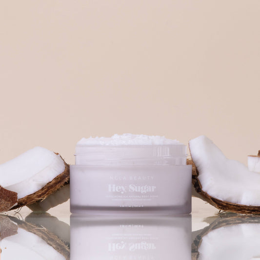 NCLA Beauty - Hey, Sugar Body Scrub - Coconut Vanilla Discovery Size
