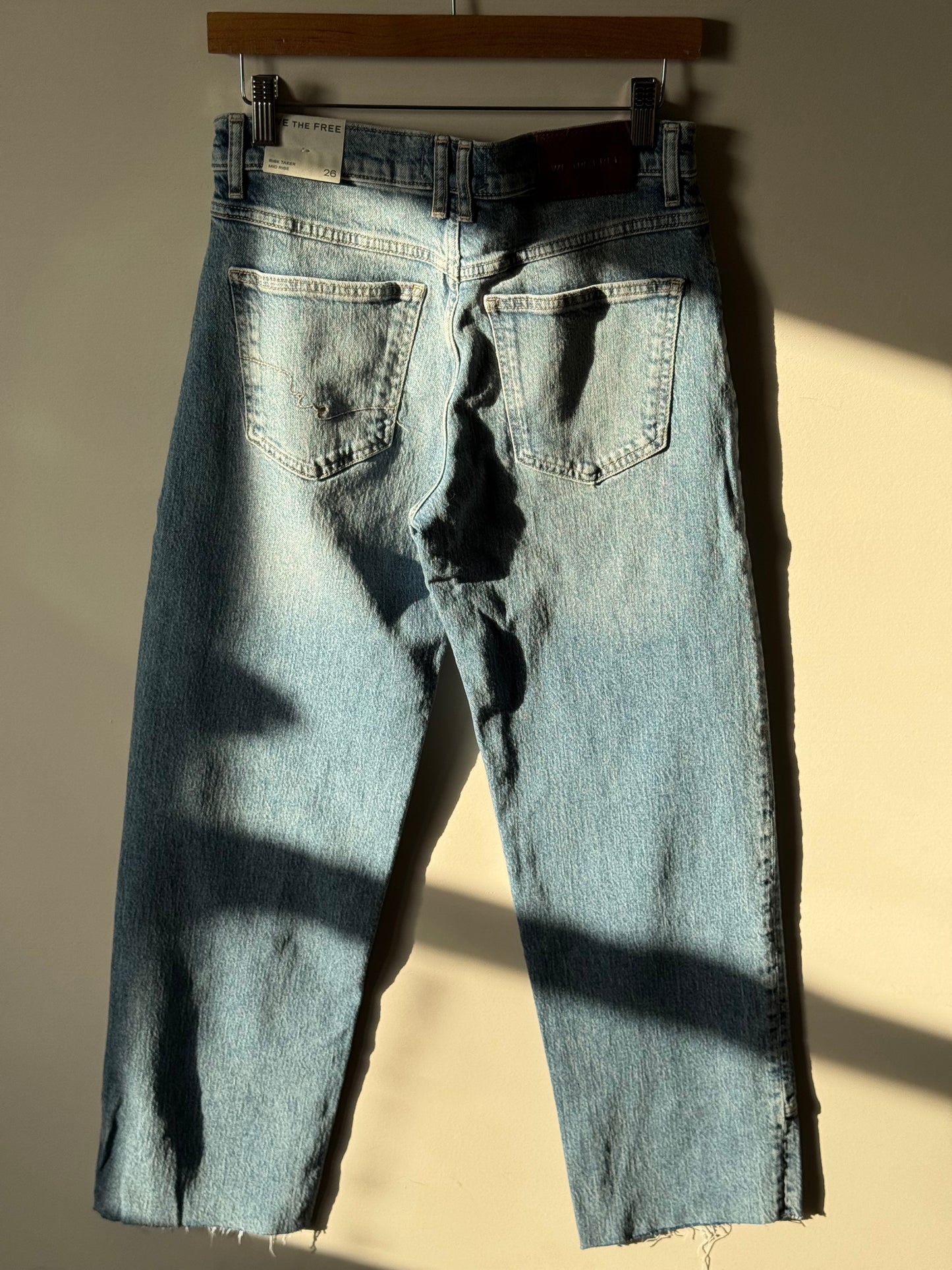 Free People - Risk Taker Mid-Rise Jeans