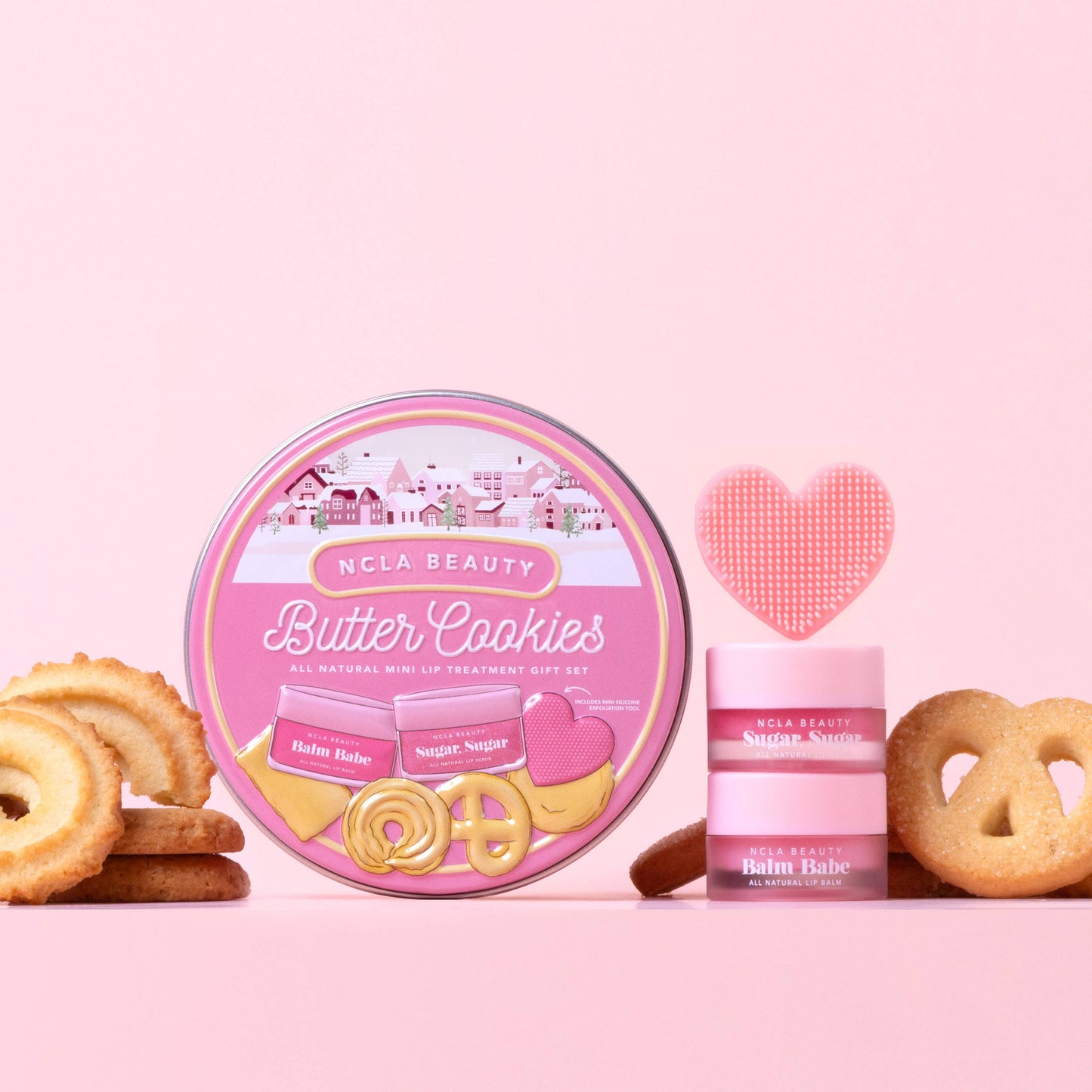 NCLA Beauty - Butter Cookies Mini Lip Care Holiday Gift Set