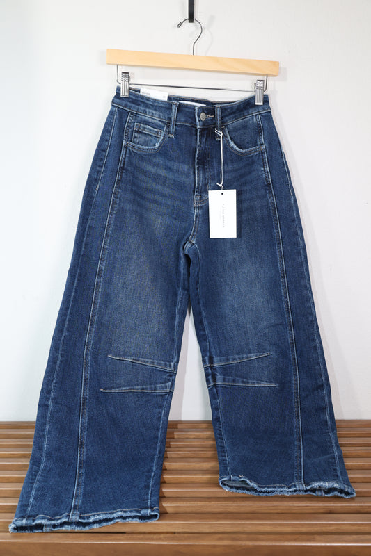FLYING MONKEY - HIGH RISE BARREL LEG JEANS