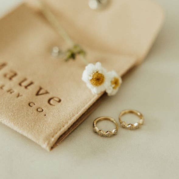 Mauve Jewelry Co. - Alice Diamond Hoops