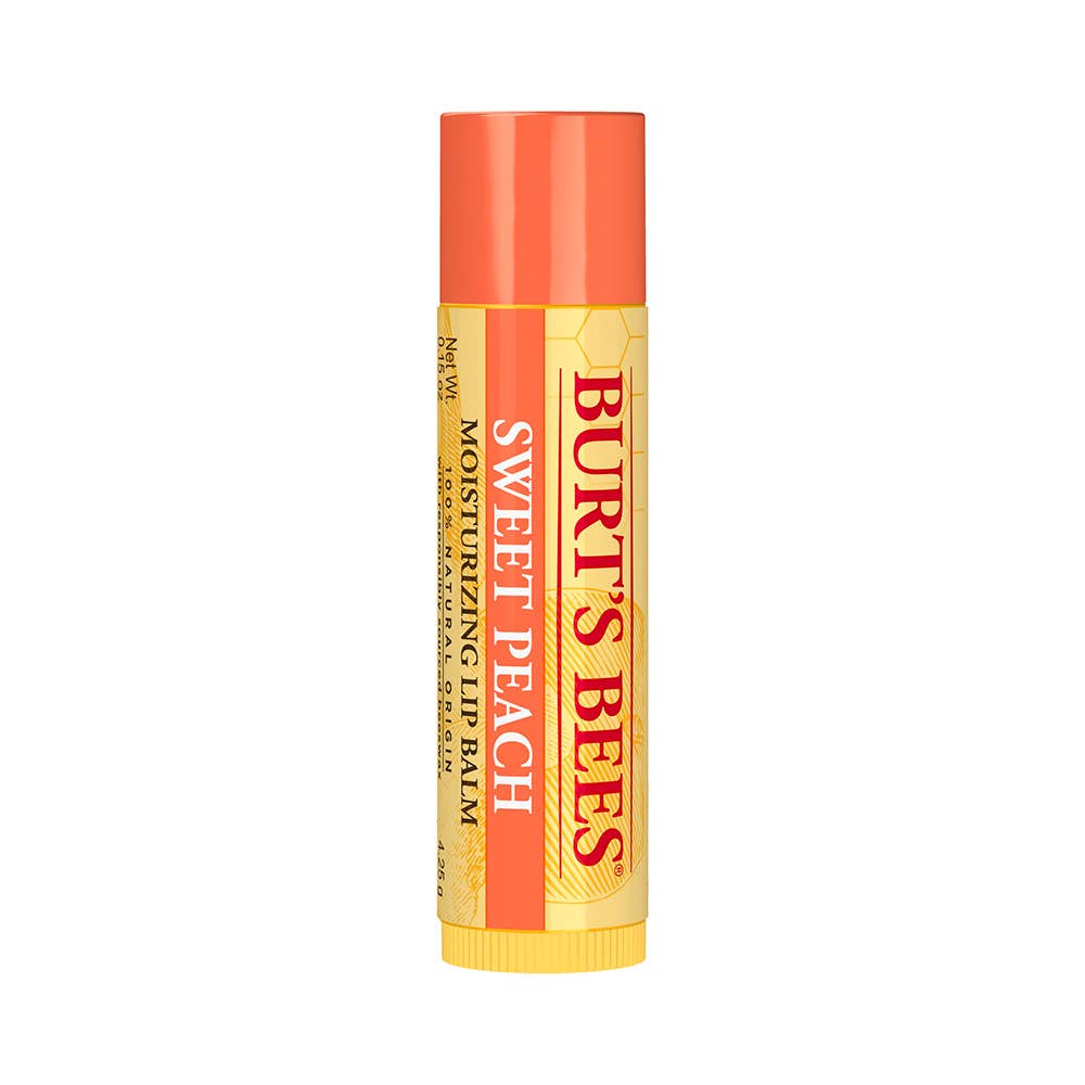 Burt's Bees - Sweet Peach Moisturizing Lip Balm With Beeswax