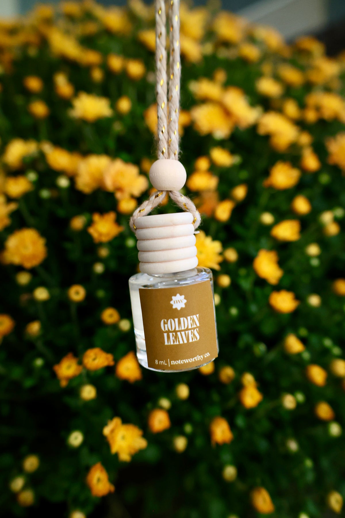 Fall Scented Glass Car Diffusers