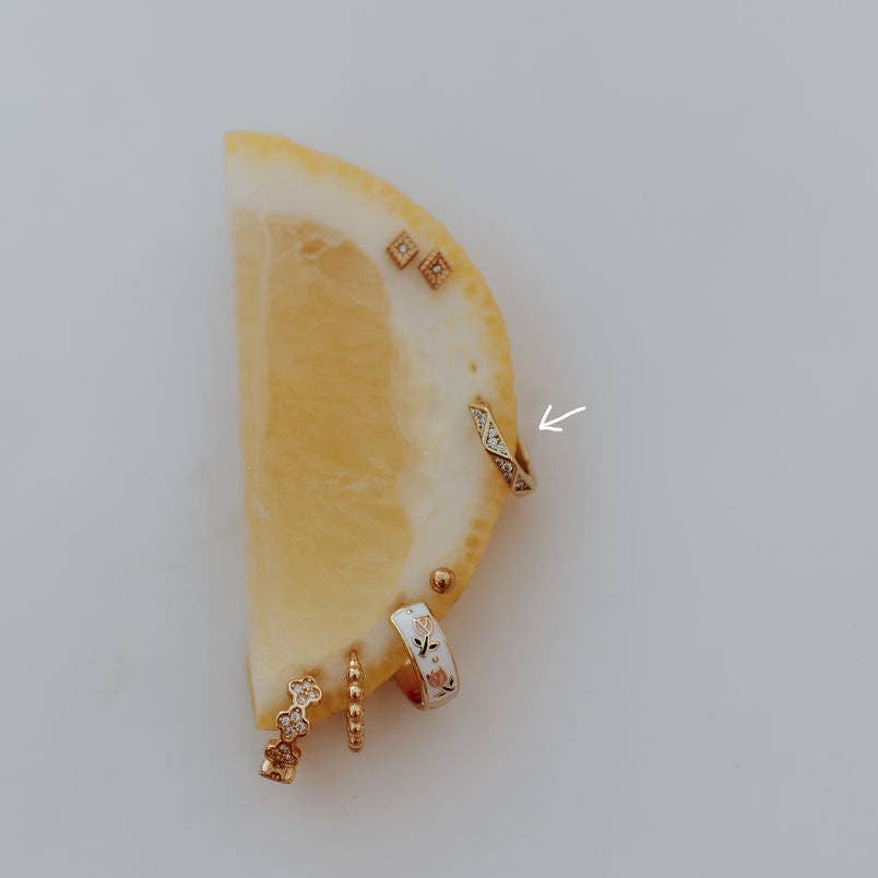 Mauve Jewelry Co. - Georgia Diamond Hoops