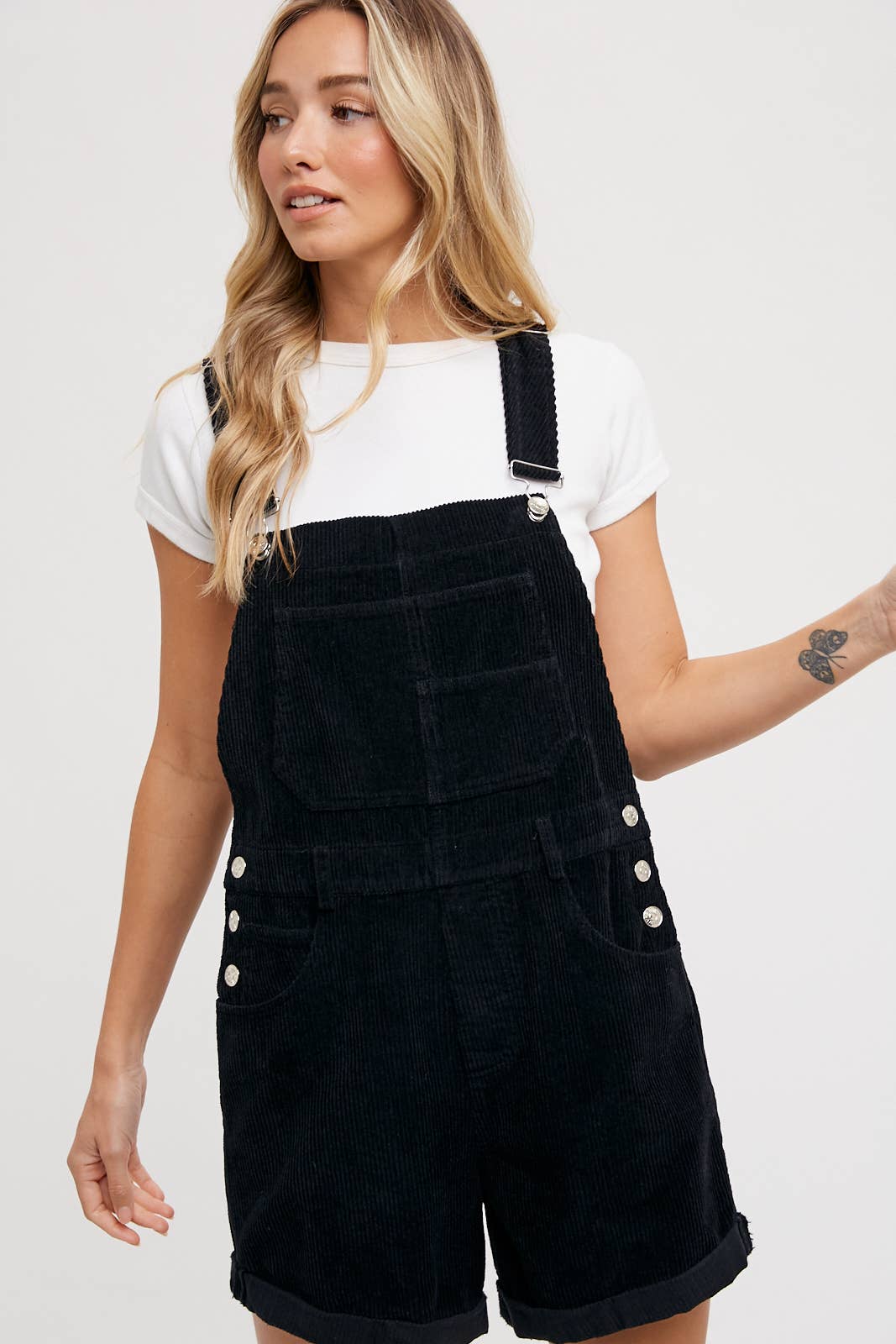 Bluivy - Women's Corduroy Overalls
