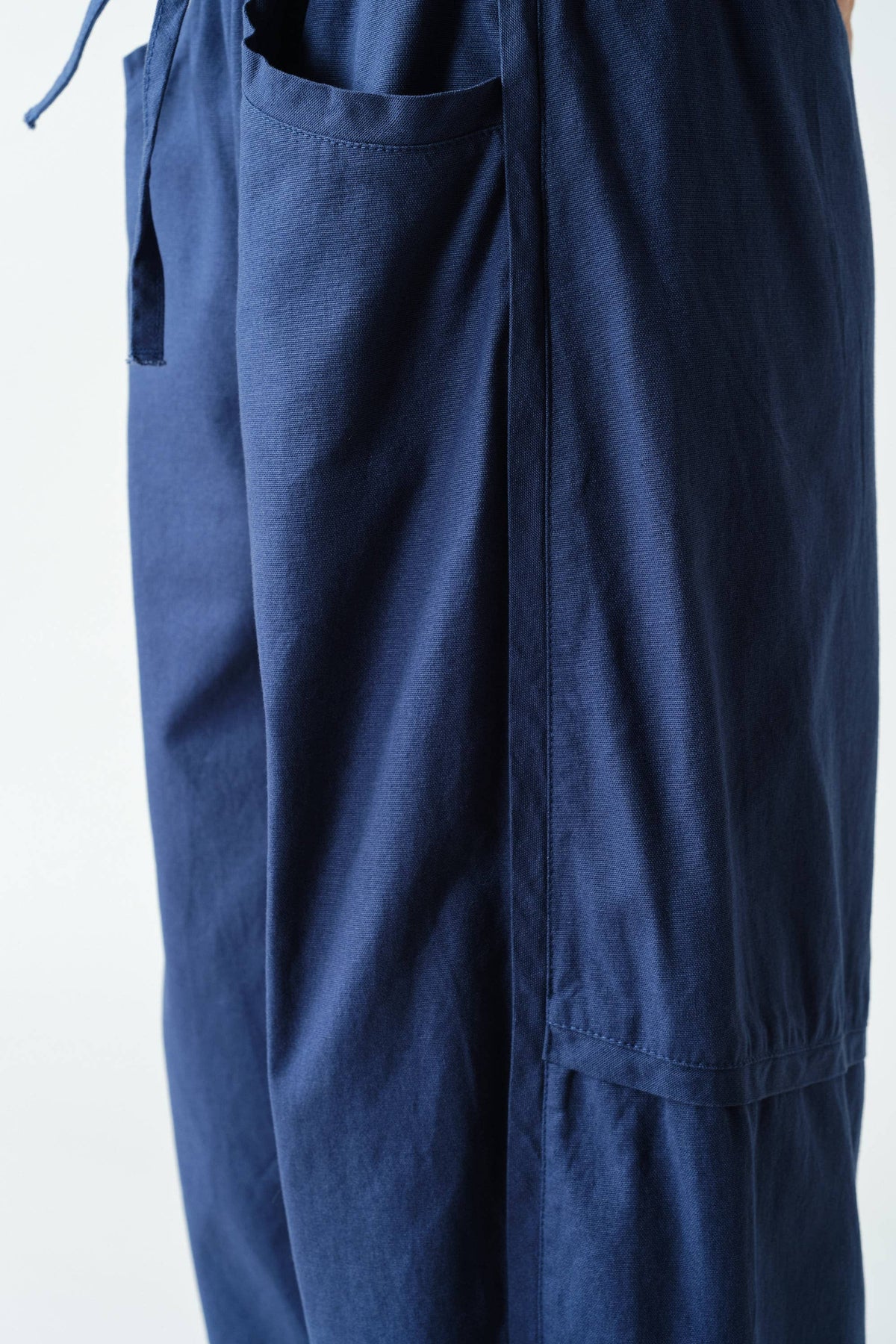 Mono B - Ember Cotton Barrel-Leg Utility Pants
