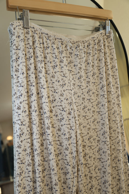 TICTOC - Lynn Floral Wide Leg Lounge Pants