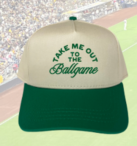 Ruby Moon - Take Me Out To The Ballgame-Baseball Game Hat