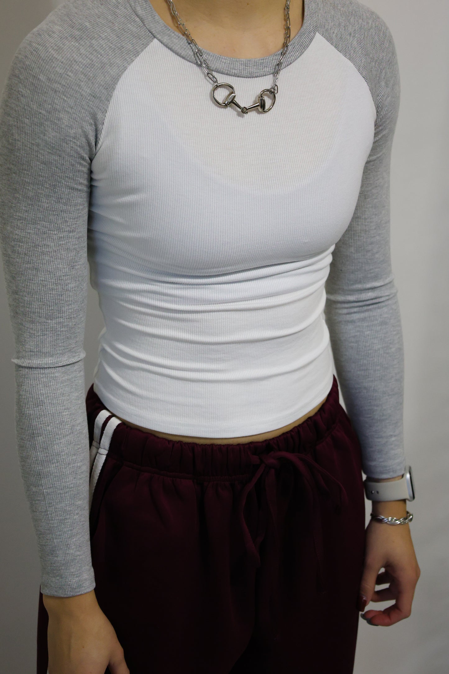 Kimberly C Y2K Raglan long sleeve tee