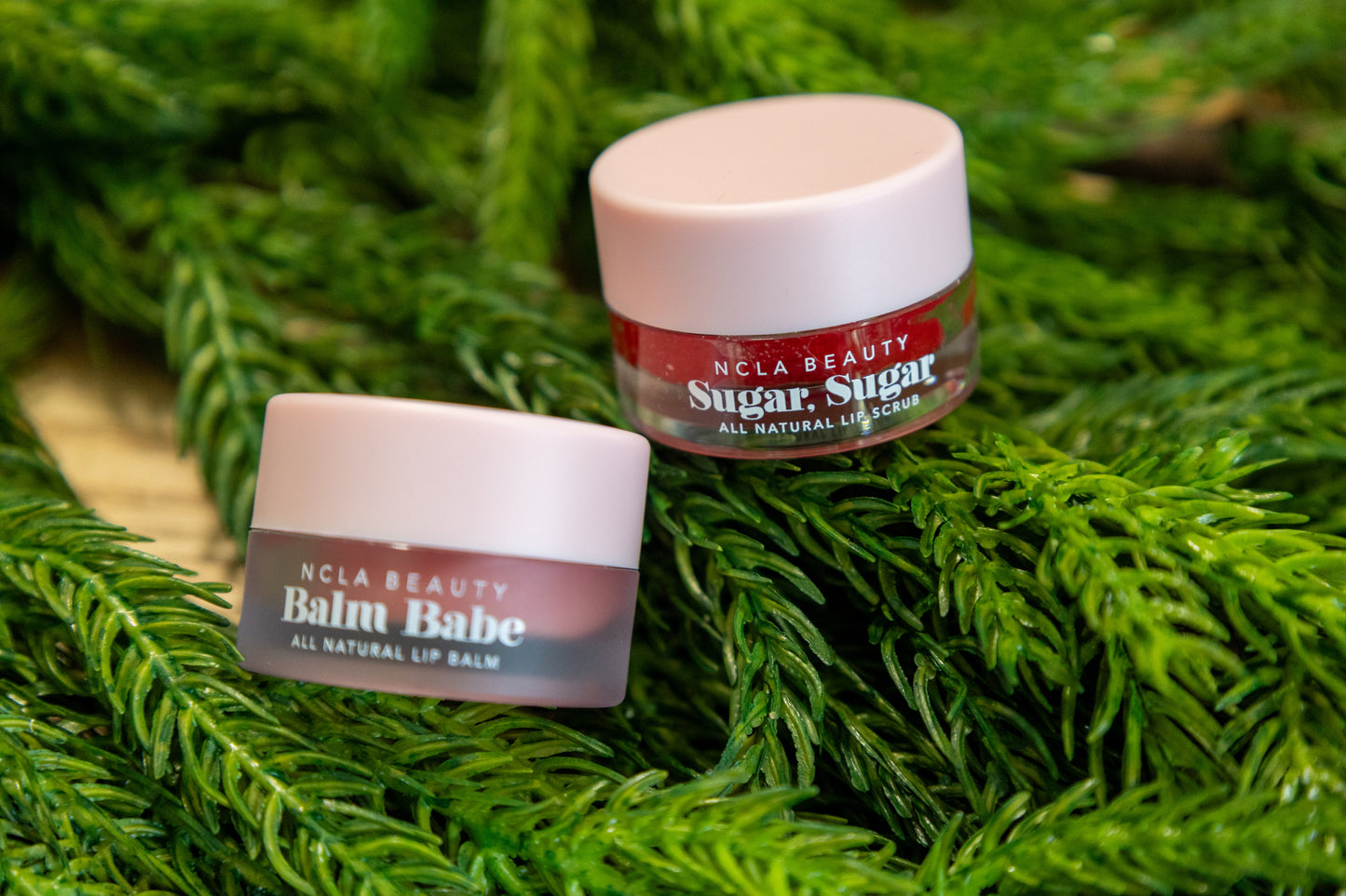 NCLA Beauty - Peppermint Swirl Lip Treatment Holiday Ornament Gift Set