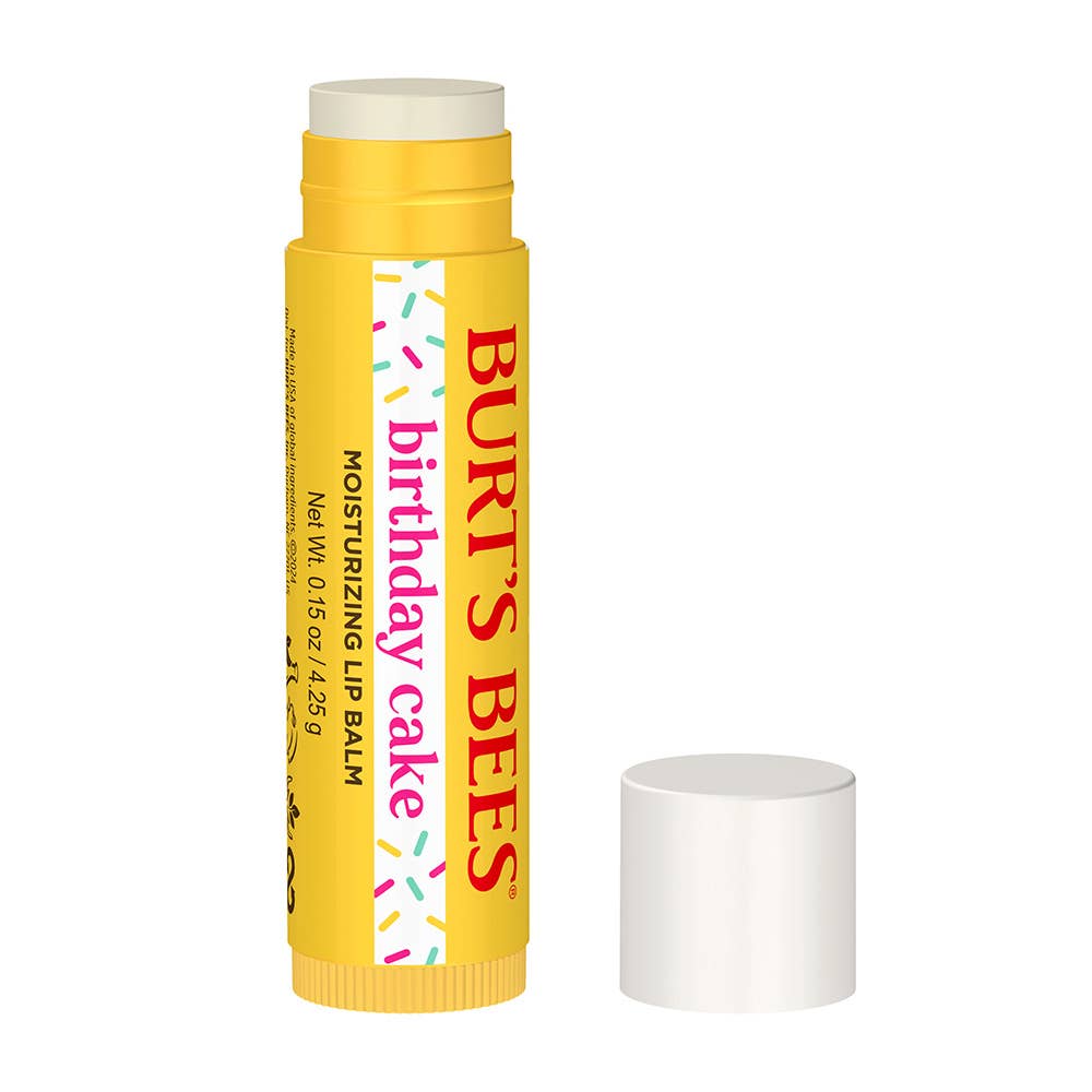 Burt's Bees - Birthday Cake Moisturizing Lip Balm With Beeswax Blister Box