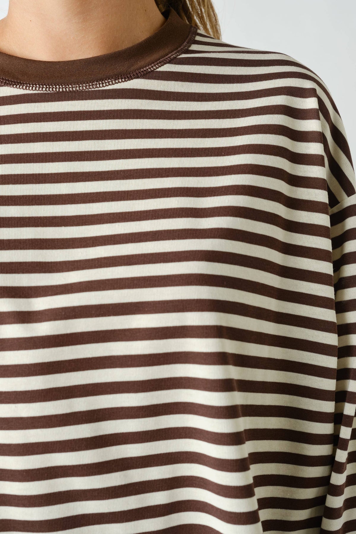 Mono B - Horizon Striped Long-Sleeve Tee