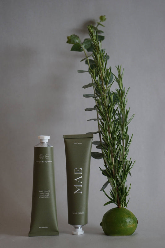 MAE - Eucalyptus Travel Size Hand Cream - Vegan, Essential Oil