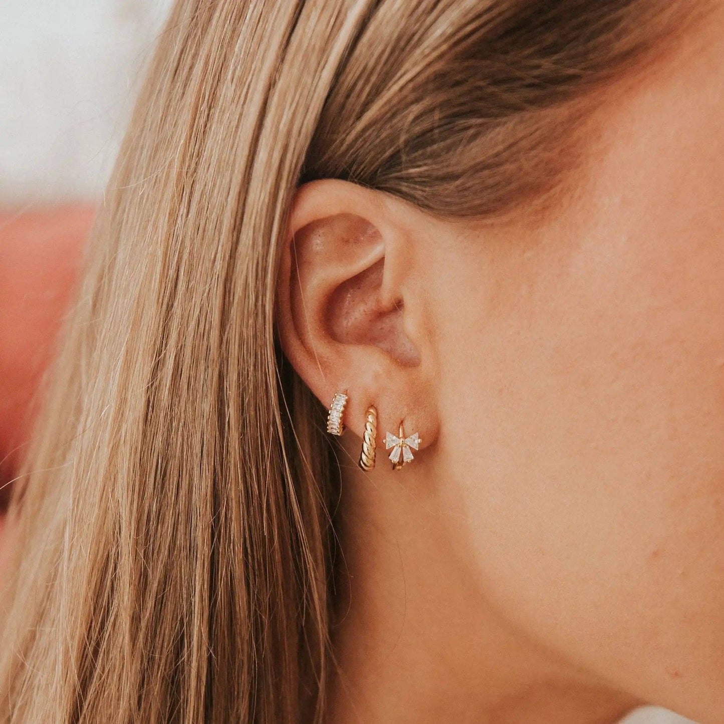 Mauve Jewelry Co. - Ivy Diamond Hoops