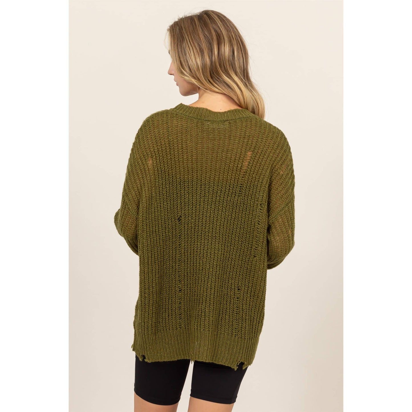 HYFVE - Distressed Knit Sweater