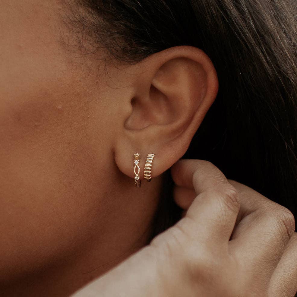Mauve Jewelry Co. - Isla Lace Hoops