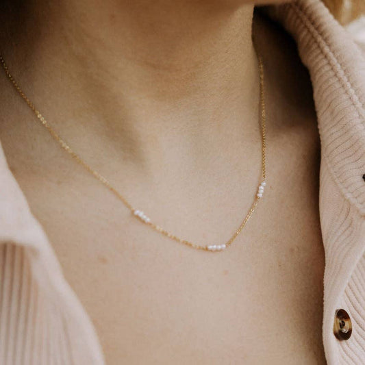 Mauve Jewelry Co. - Laguna Pearl Necklace