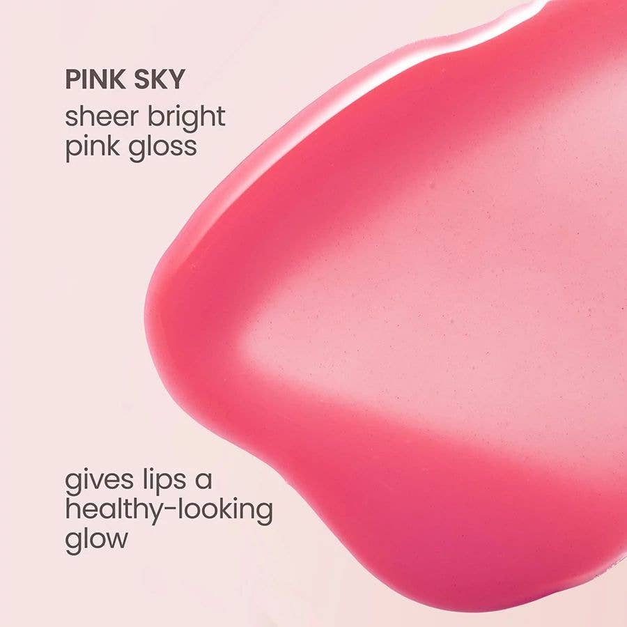 Burt's Bees - Pink Sky Lip Oil With Jojoba Oil 0.5 oz. Blister Box