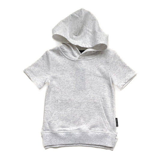 LENOX JAMES - HOODED SWEATSHIRT - HEATHER GREY
