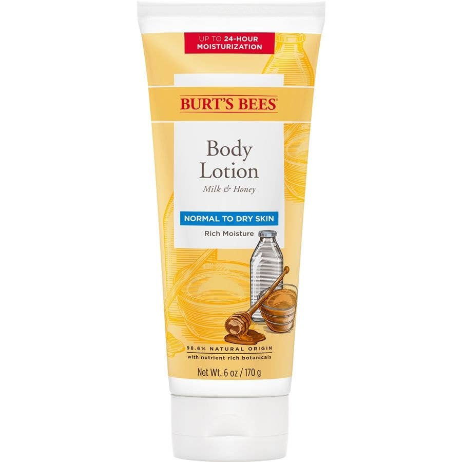Burt's Bees - Naturally Nourishing Milk & Honey Body Lotion 6 oz.