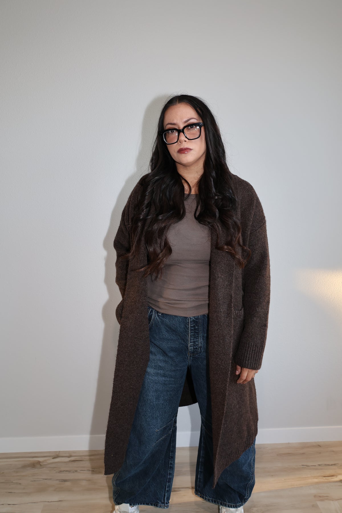 You're A Good Friend full length open cardigan