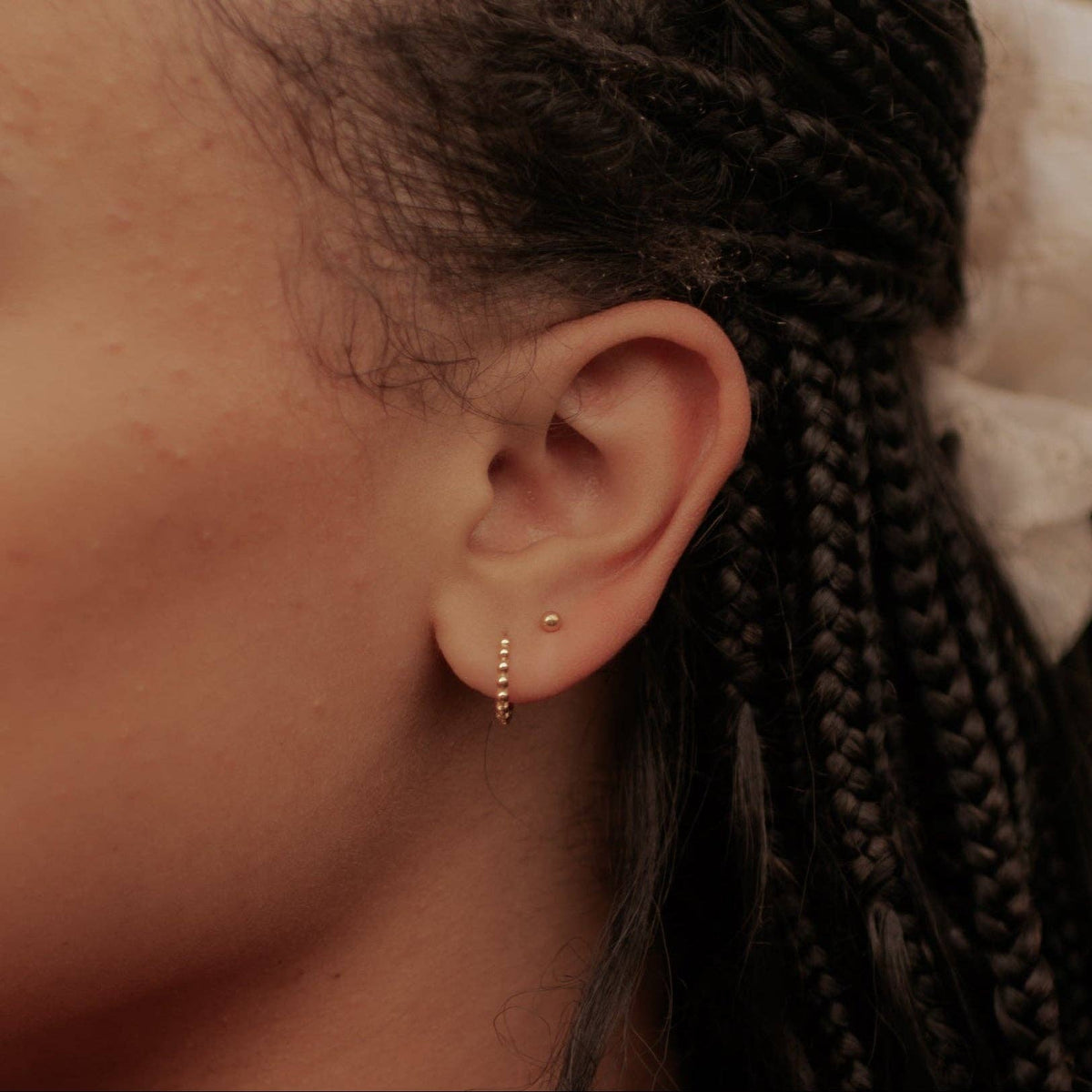 Mauve Jewelry Co. - Goldie Dot Hoops
