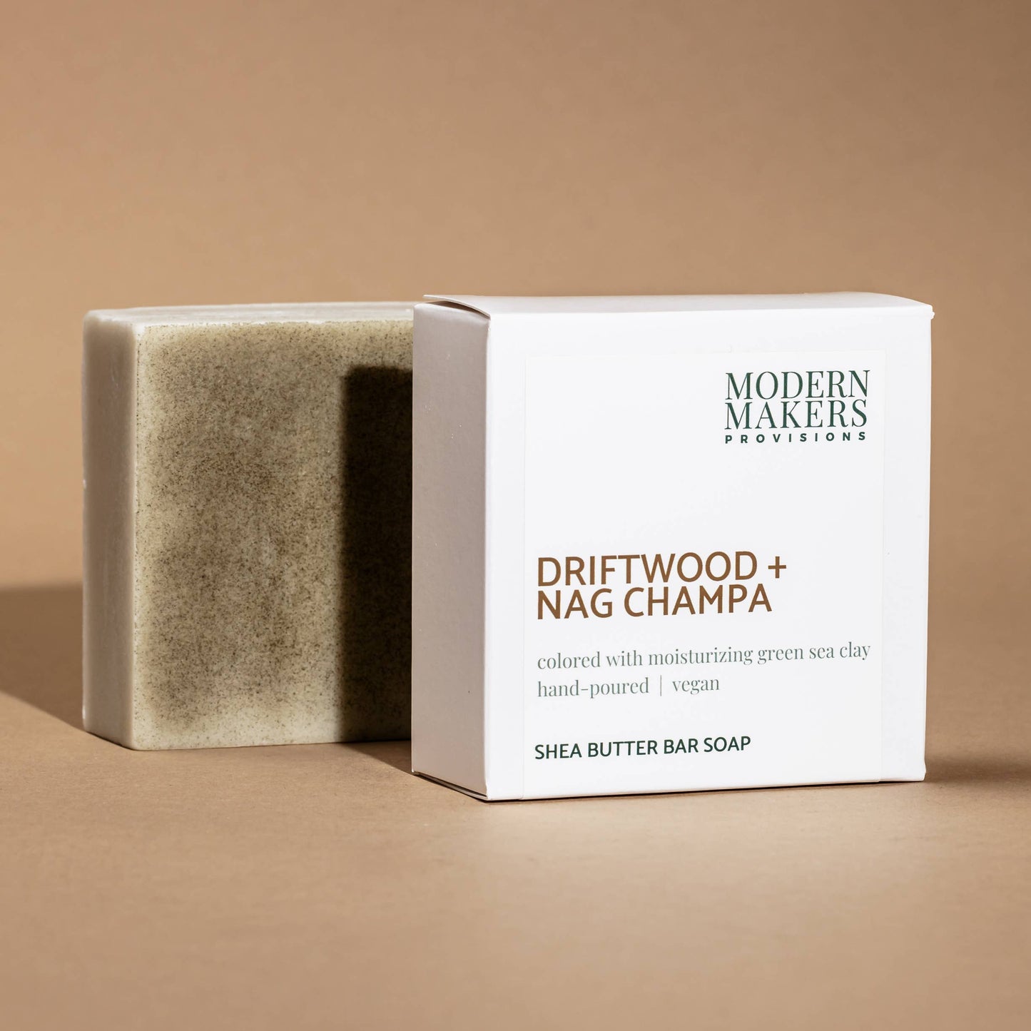 Modern Makers Provisions - Driftwood + Nag Champa bar soap