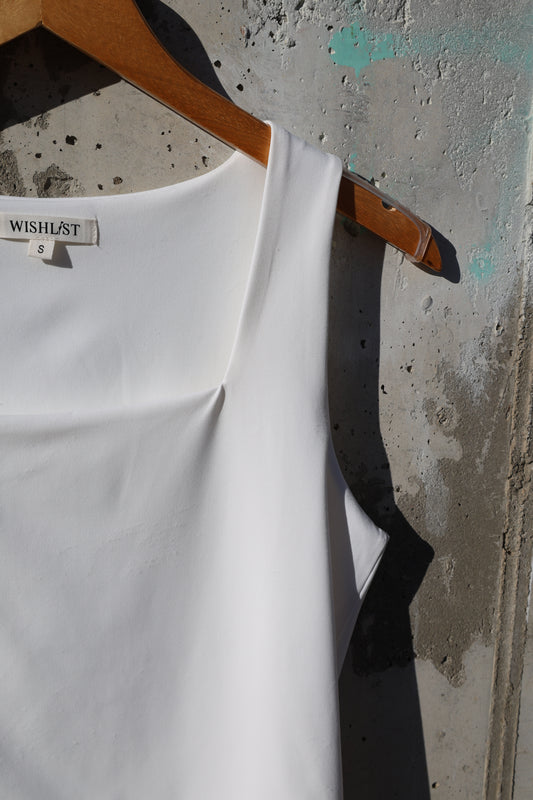 Wishlist - Double Lined Square Neck Tank